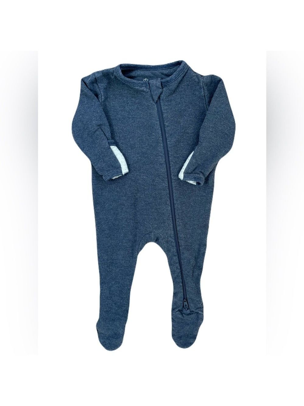 Ry & Pen Navy Blue Kids Bamboo‎ Footie